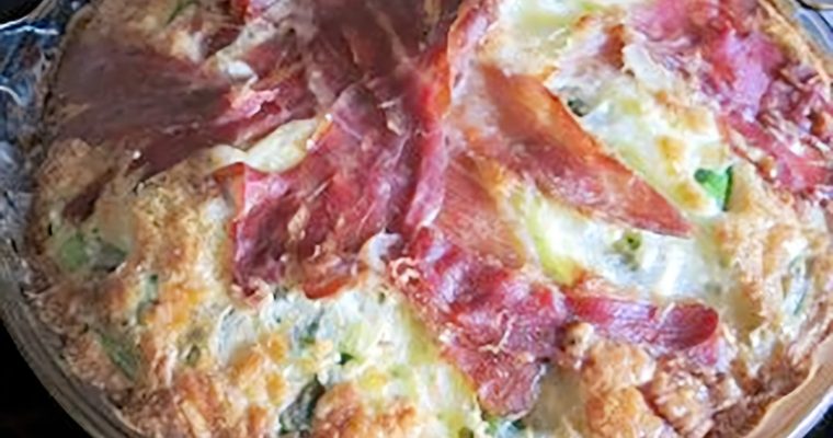 Asparagus and Prosciutto Quiche