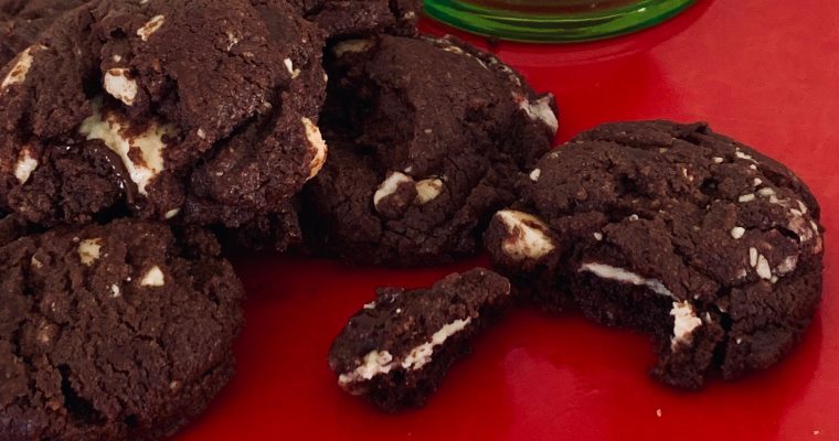 Peppermint Bark Cookies