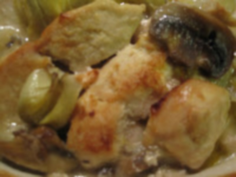 Chicken and Artichoke Casserole