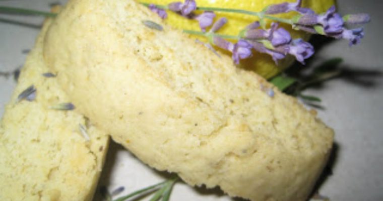 Lavender Biscotti