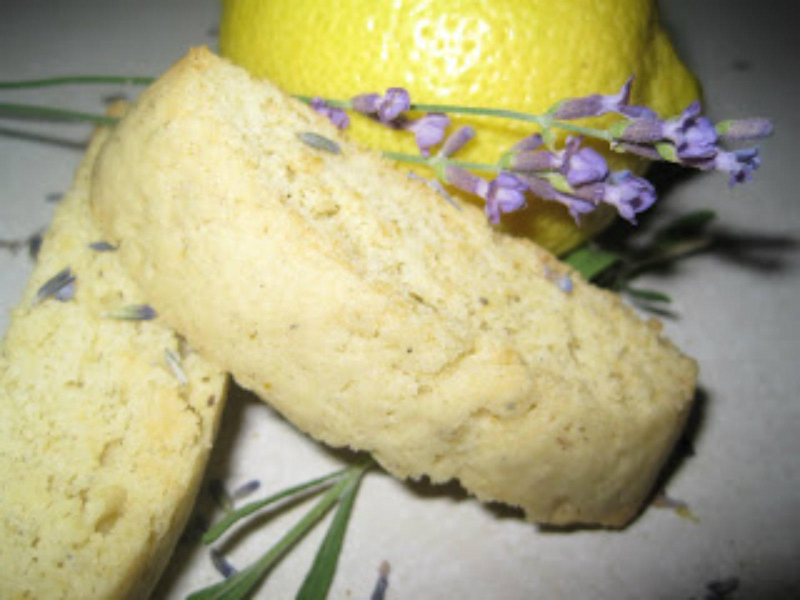 Lavender Biscotti